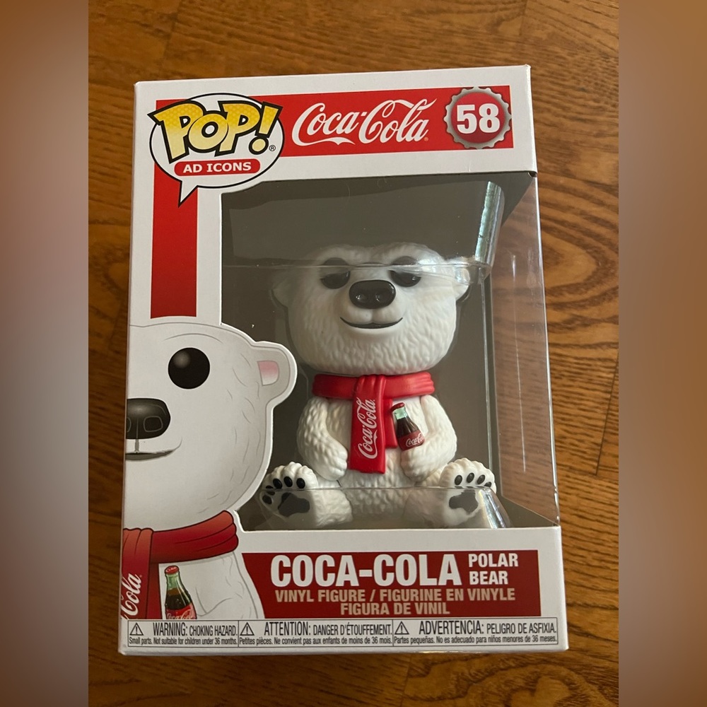 Funko Pop Coca Cola Polar Bear New